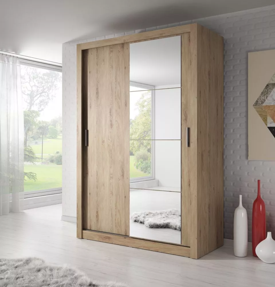 Skapis Arti AR-04 · Ozols shetland · 150 × 60 × 215 cm