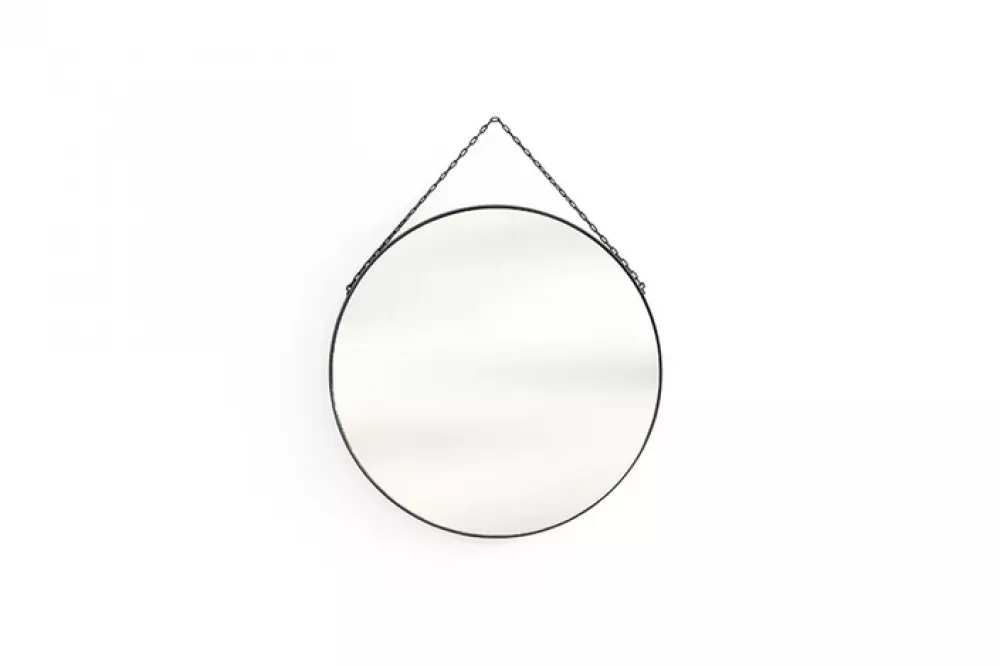 Spogulis Nicole L · Melns · 4 cm