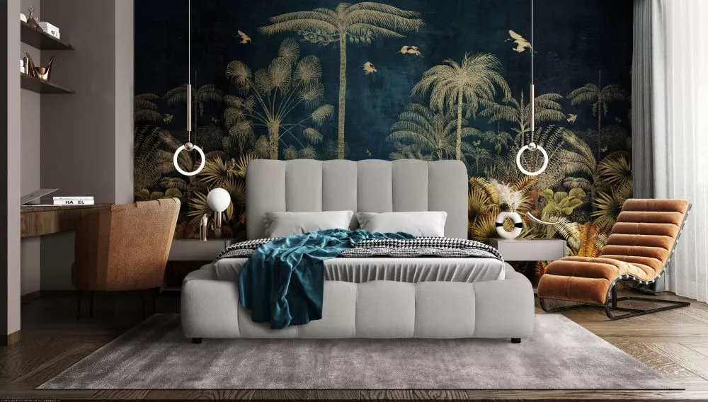 Gulta Dallas Premium Standard ar stelāžu Guļamvietas platums: 160 cm, Guļamvietas garums: 200 cm, stelāžas tips: koka, ·