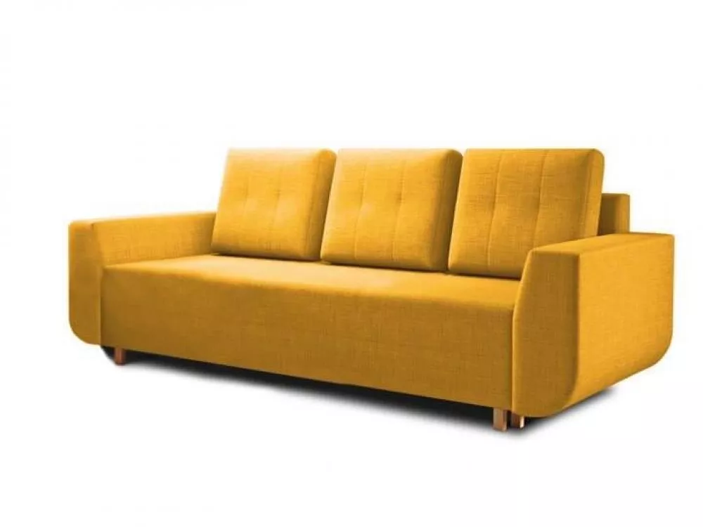 Dīvāns Malibu Sofa standard · Dzeltens · 90 × 230 × 90 cm