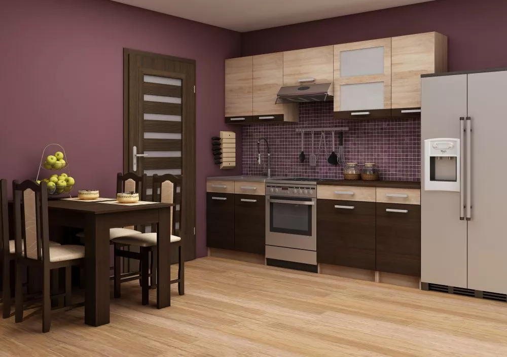 Virtuves komplekts Polo 1 Kitchen Set Materiāls : laminēta KSP,