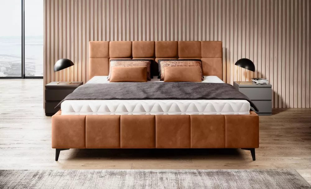 Gulta Naomi Premium Standard ar stelāžu Guļamvietas platums: 160 cm, Guļamvietas garums: 200 cm, stelāžas tips: koka, · 