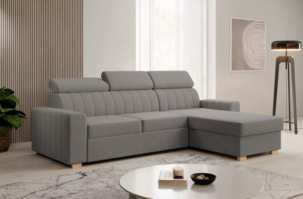 Dīvāns Laos standard · Tumši pelēks · 170 × 245 × 96 cm
