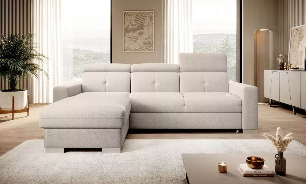 Dīvāns Fresia Standard · Krēma · 176 × 247 × 104 cm