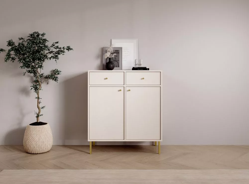 Kumode Tili K2D2S · Bēšs · 83.6 × 40.8 × 95 cm