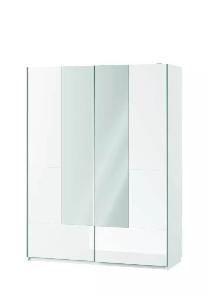 Skapis Selene 30 · Balts · 164 × 64 × 216 cm