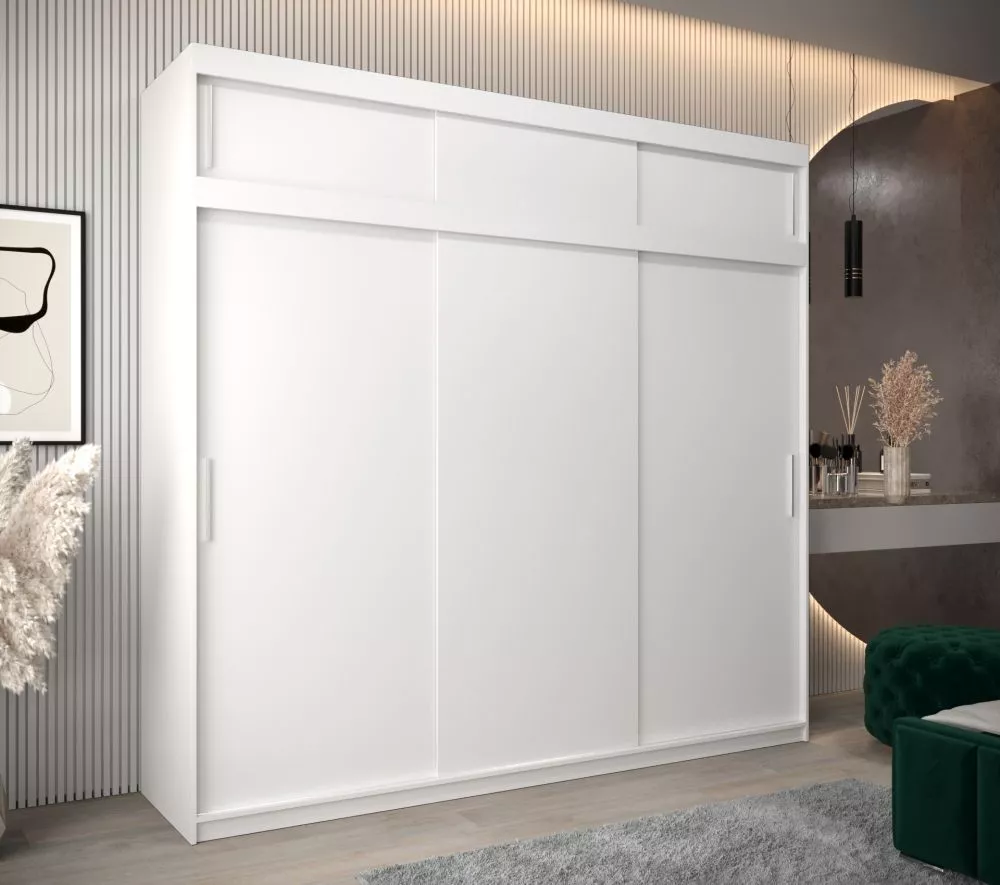 Skapis Tokyo Plus · Balts · 250 × 62 × 240 cm