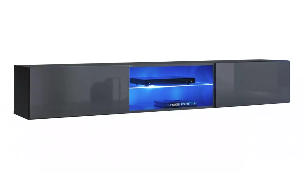 TV tumba Switch RTV3 · Grafīts · 180 × 40 × 30 cm