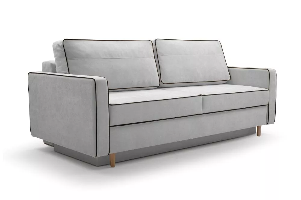 Dīvāns Fasta Standard · Gaiši pelēks · 98 × 213 × 83 cm