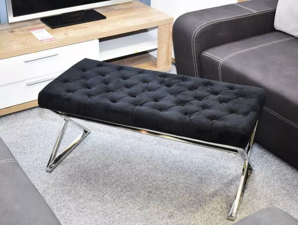 Pufs Onyx L · 100 × 48 × 46 cm